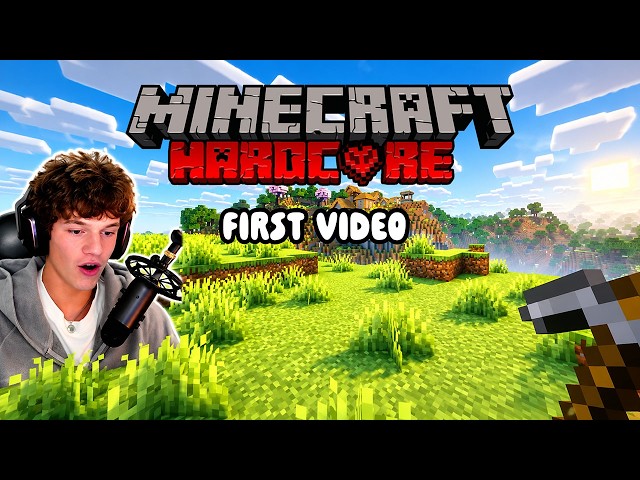 Can I Survive My First Ever Minecraft Video?