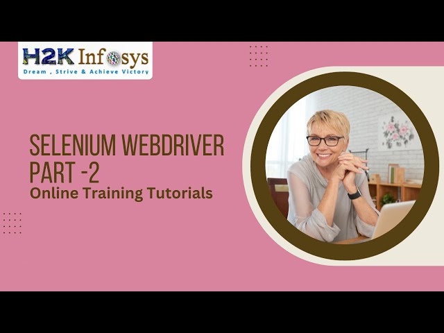 Selenium Training With Webdriver Tutorial 1 | Selenium Course Online | H2k Infosys | Free Demo