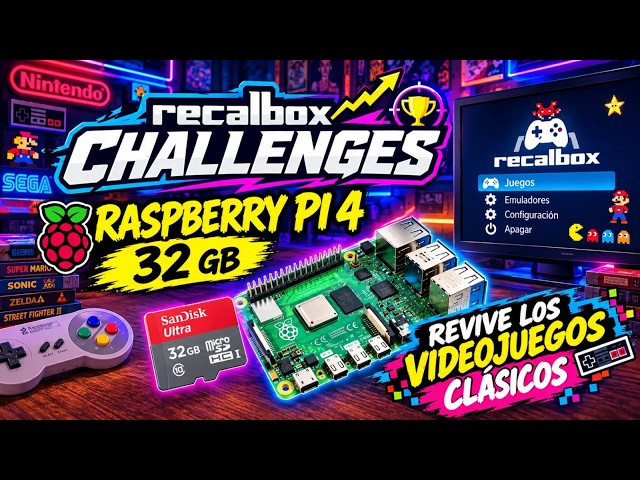 RECALBOX 32GB RASPBERRY PI 4