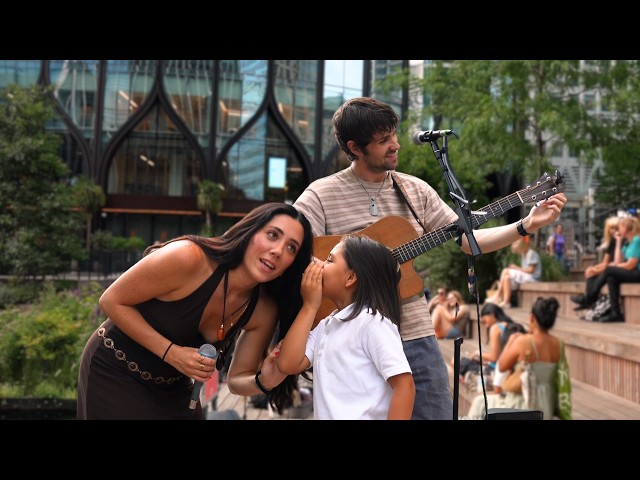 Strangers STOPPED to Listen When We Sang This Original Song in London