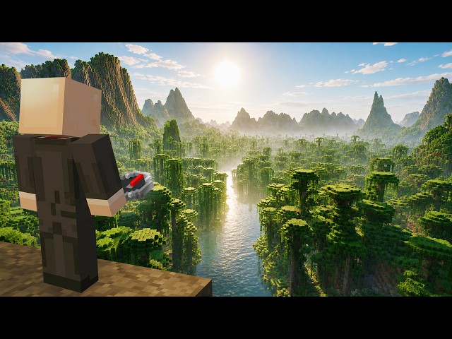 Surviving the Amazon Rainforest in Minecraft
