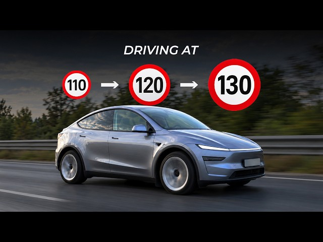 How much does your Tesla consume at different highway speeds?