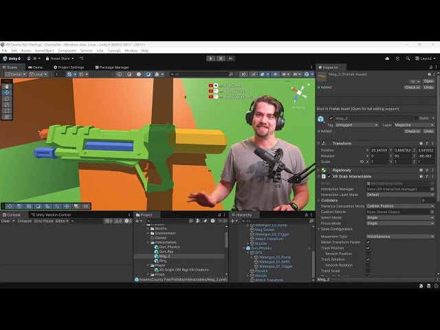 Let's make a VR gun with reloading