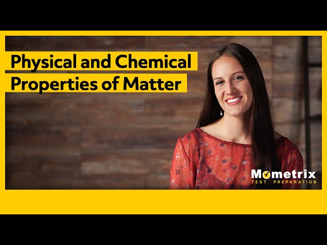 Physical and Chemical Properties of Matter