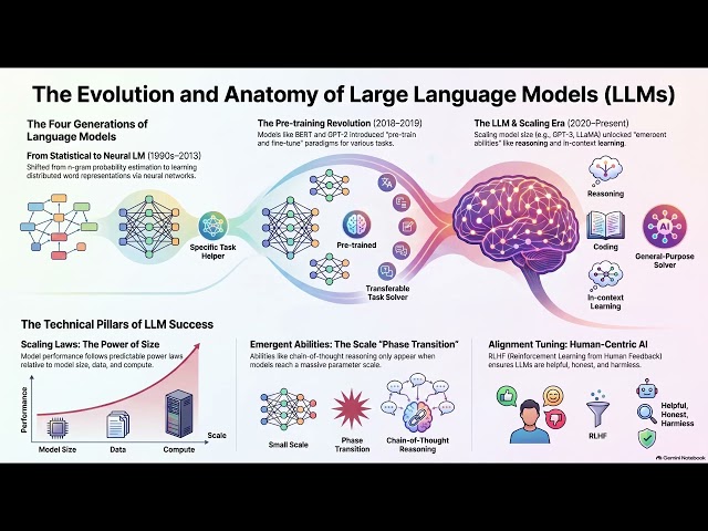 Evolution of Large Language Models (LLM)