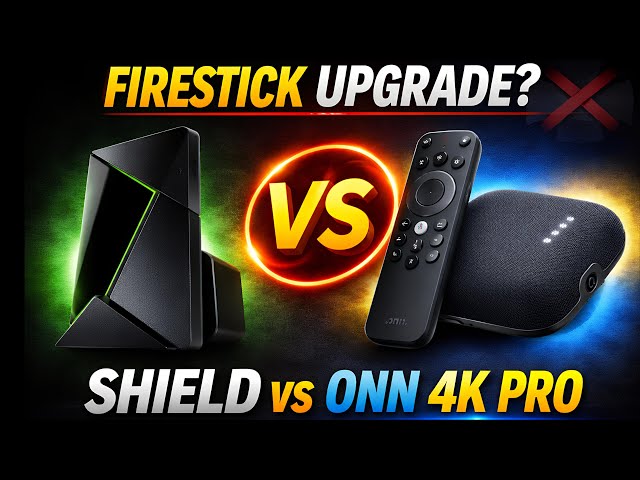 NVIDIA Shield TV vs Onn 4K Pro — Which Firestick Replacement Is REALLY Best in 2026?