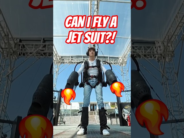 Can I Actually Fly a Jet Suit?! 🚀 #ironman