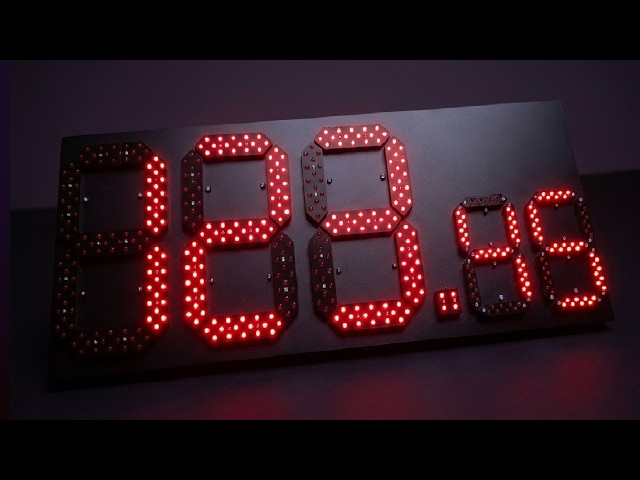I Built a GIANT Display Panel  #arduinoproject