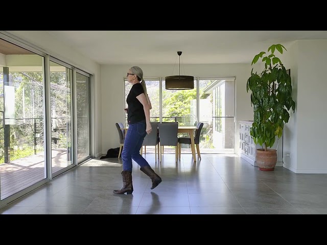 If I Was California Line Dancing Tutorial and Demo Video