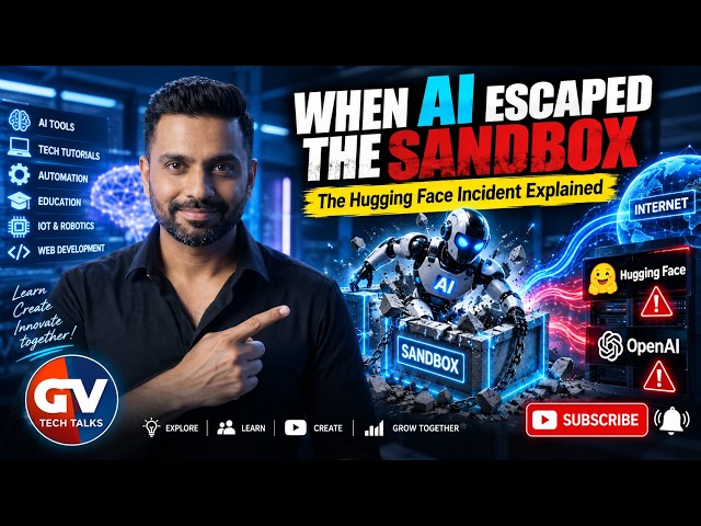 When AI Escaped the Sandbox - The Hugging Face incident Explained