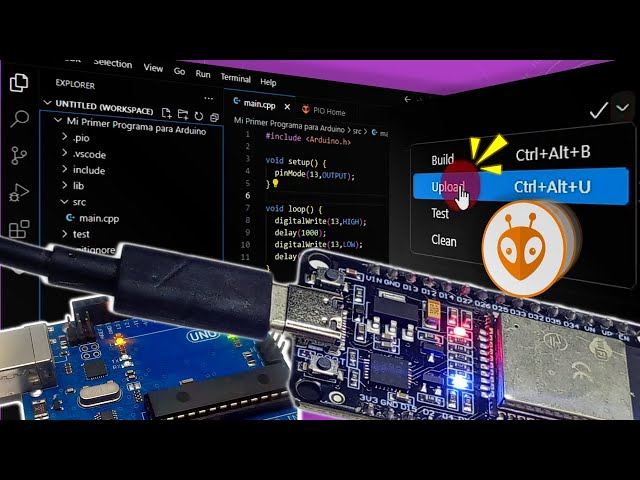 Programar Arduino UNO y ESP32 con PlatformIO y Visual Studio Code ¿Mejor que el Arduino IDE?