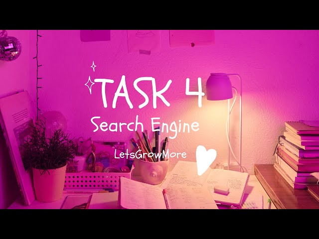 LetsGrowMore Task 4: Search Engine in Java ✨ #code #java #developer #internship