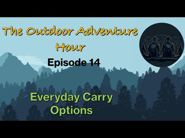 Everyday carry options for the Urban and Outdoors