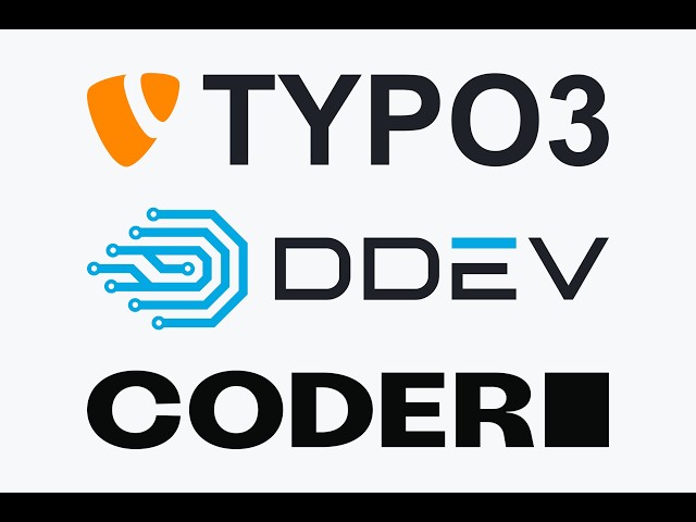 coder ddev com with TYPO3 project