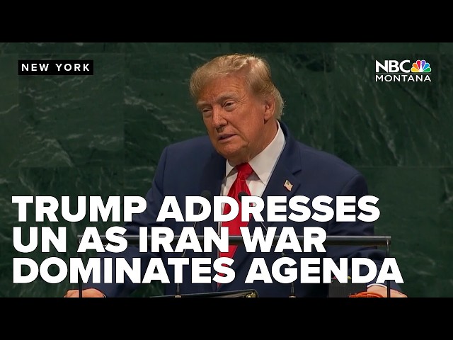 Trump defends Iran war in UN speech, warns of 'annihilation' without peace deal