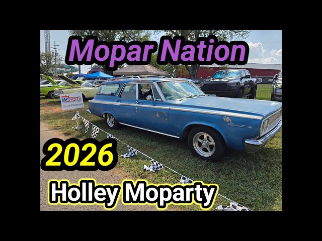 2026 Holley Moparty is one of the hottest mopar shows literally 🔥 