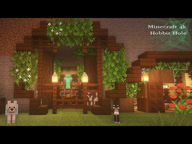 How to Build a Hobbit Hole | Minecraft Tutorial 🍄 (#36)