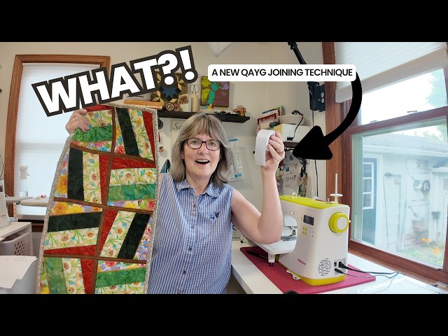 No Seams, No Bulk: A Brand-New Quilt As You Go Joining Technique