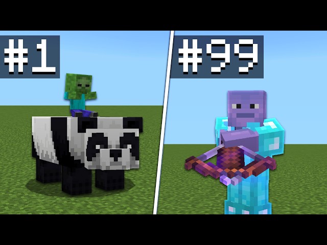 100 Minecraft Bedrock Features You DON'T KNOW
