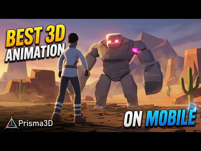 I’m Making My BEST Prisma3D Animation Yet.. ON My PHONE!