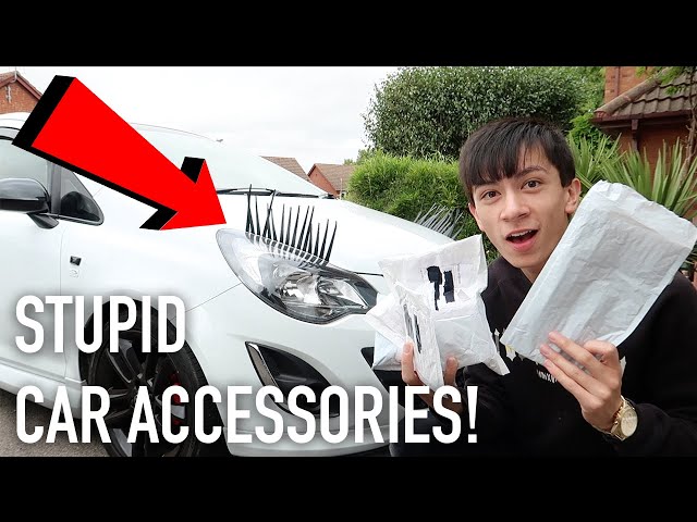 BUYING *WEIRD* CAR ACCESSORIES!?!