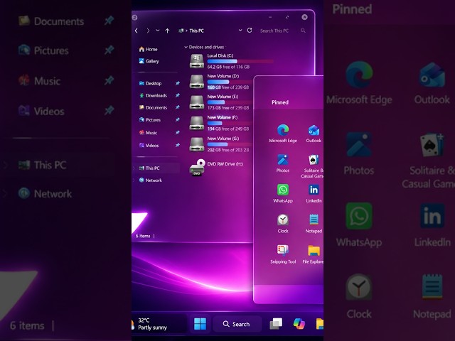 🤯 This ARES Theme Completely Transforms Windows 11! 🔥