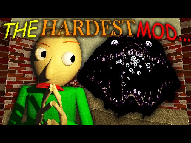 The Hardest Mod | Baldi's Basics Plus MOD