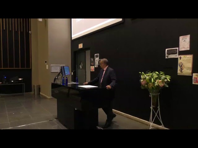 AJ Orenstein Lecture 2018