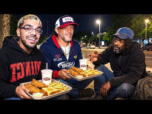 N3on & Delonte West Give Back to the Homeless!