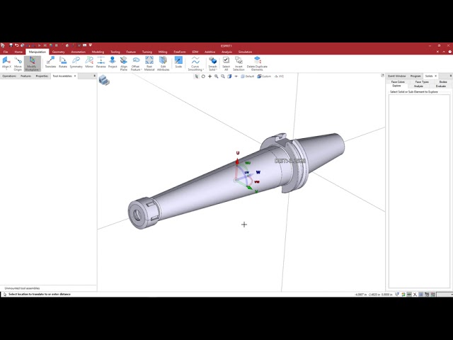 Create a GDML for a Lyndex Nikken Milling Holder in ESPRIT