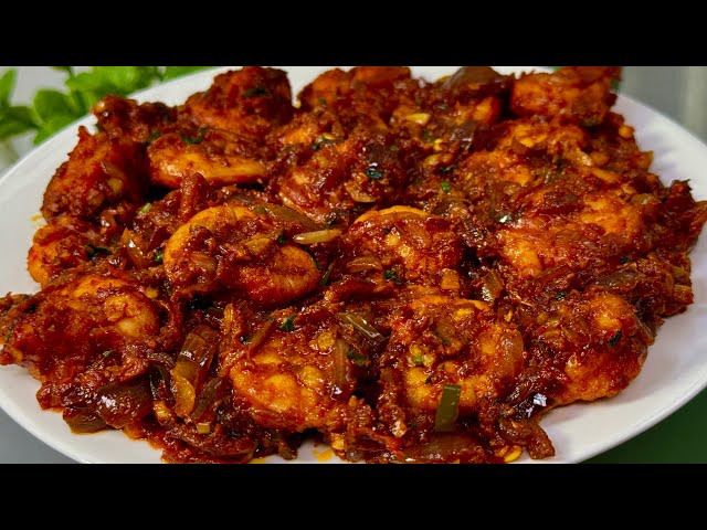 എന്താ ഒരു  രുചി!😋ചെമ്മീൻ റോസ്റ്റ് ഇത് പോലെ തയ്യാറാക്കി  നോക്കൂ | Prawns Roast Recipe 