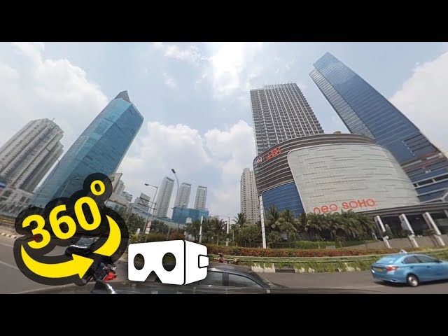Dari Jl S Parman sampai Daan Mogot Kebon Jeruk Jakarta Barat | Video 360 Derajat