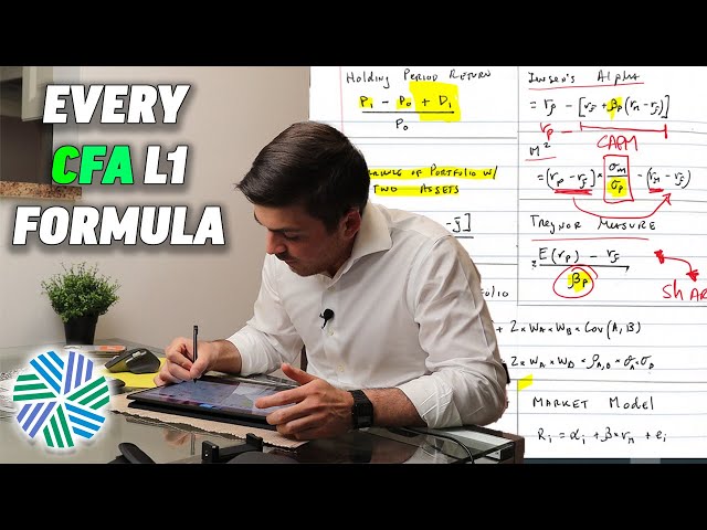 ALL CFA Level 1 Formulas to Pass! | Tips to Learn, Memorization, Breakdown