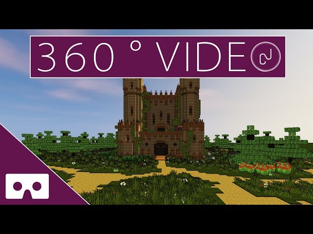 Garden Design for Grian's Minecraft Castle VR 360°