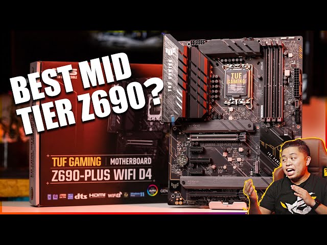 ASUS TUF GAMING Z690-PLUS WiFi D4 Overview and First Impressions
