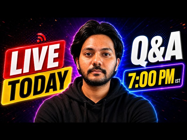 Sunday Doubts LIVE — Code and Career | Balaji Chippada