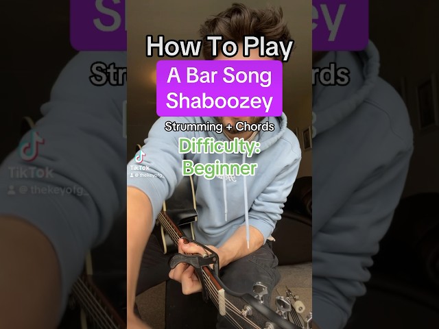 How To Play A Bar Song #acousticguitar #guitaracoustic #guitarra #guitarlesson #lesson #violão