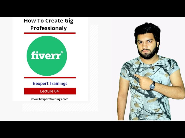 How to create fiver gig professional with unique | |  Asad Mukhtar