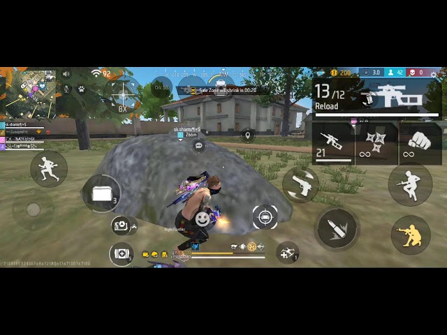 বাংলাদেশের স্নাইপার কিং🥰B2K🥰J.T TIGER Sniper Headshot king ♔  #fflive #shortsfeed #freefire