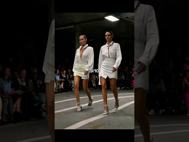 WHEN MODELS TURN PERFECTION INTO ART ✨😮 #fashion #model #supermodel #catwalk #edit #shorts