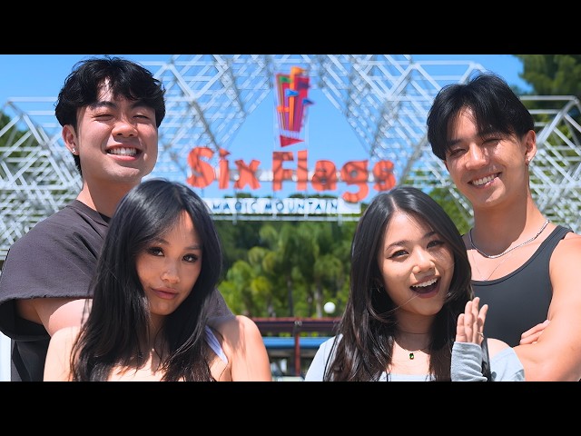 We took our Girl FRIENDS to Six Flags