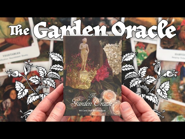 The Garden Oracle First Impressions 🌷 Deck Review & Collage Art Walkthrough