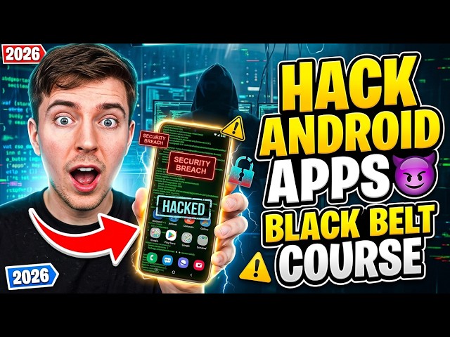 Learn Android Hacking 🔥 Full Course (2026) | APK Reverse Engineering + Frida (Part 2)
