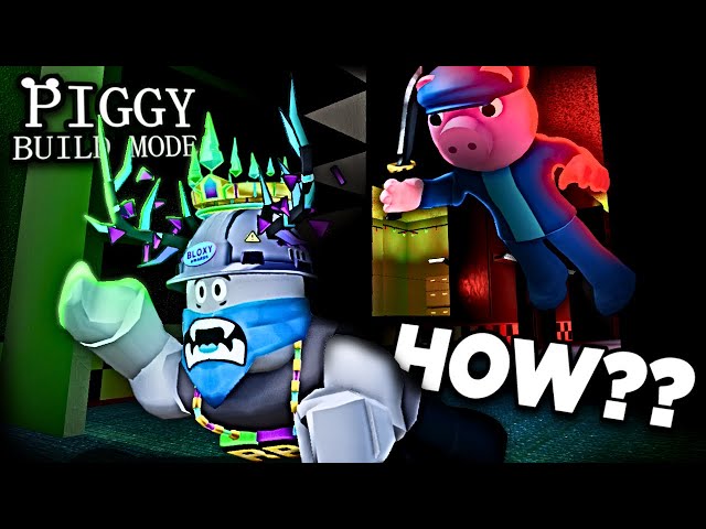 He Made a WHOLE NEW GAME into Piggy Build Mode... (Piggy Chase)