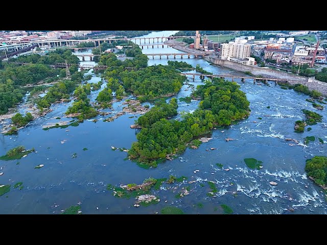 An Evening in Richmond, Virginia from a DJI Mavic 3 Pro | 07-24-2023