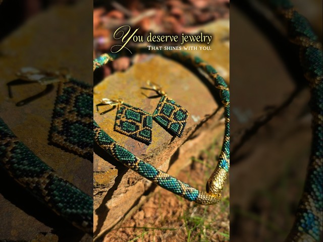 Luxury Handmade Beaded Jewelry #handmadejewelry  #MiyukiBeads #BeadedJewelry #beadwork #handmade