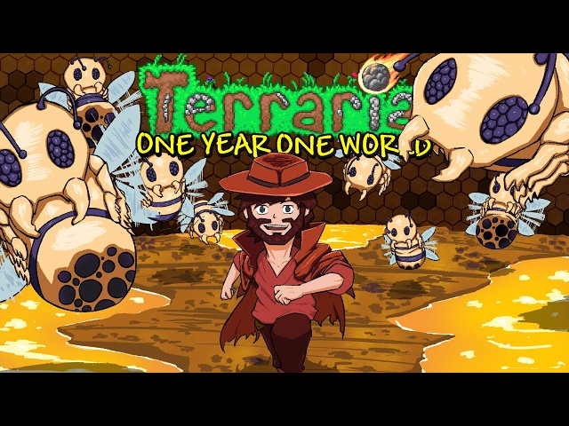 I'm Spending an Entire YEAR on Terraria's FINAL Update | March Edition 1.4.5
