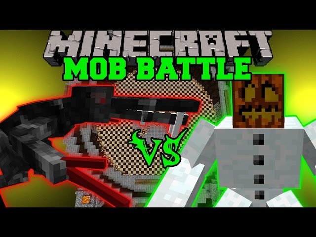ALIEN VS MUTANT SNOW GOLEM - Minecraft Mob Battles - OreSpawn and Mutant Creatures Mods