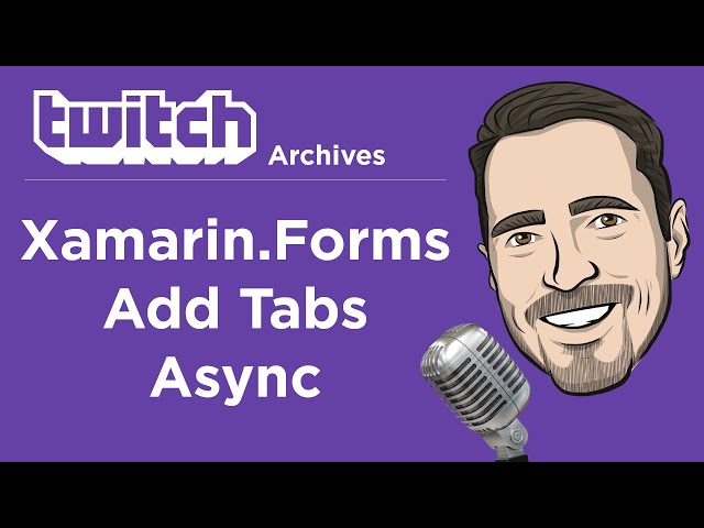 Extending Prism for Xamarin.Forms - Adding Tabs Async
