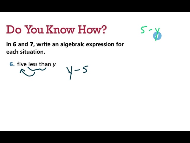 Topic 3 Lesson 4 Do You Know How